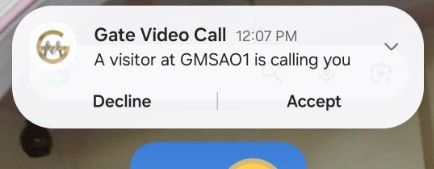 Video Call Notification