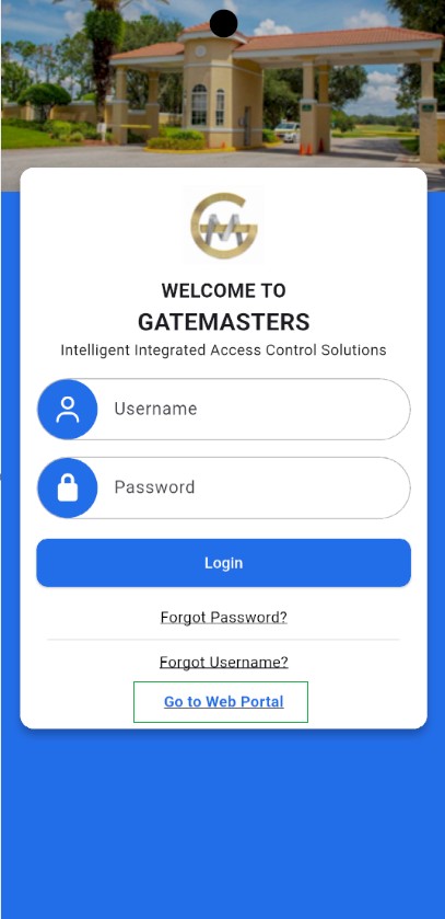 Web Portal On Login
